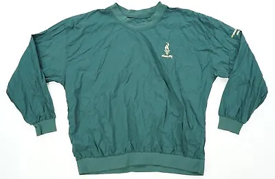 Rare Vintage SWINGSTER Atlanta Summer Olympics 1996 Pullover Jacket 90s Green XL • $29.99