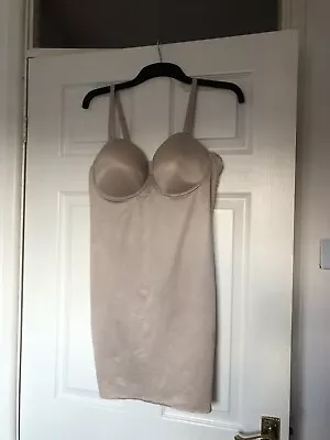 Ladies Nude Body Shaper With Bra Size 38c Worn Once Only • £8.99