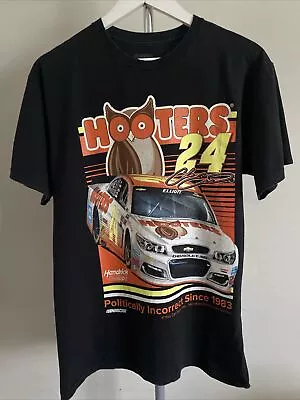 NASCAR - Hooters Racing Graphic Tee - CHASE ELLIOTT #24 - Adult Medium • £25