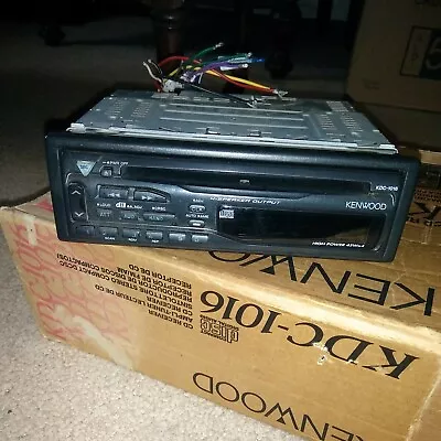 Kenwood KDC-1016 Car Radio/CD Player  • $90