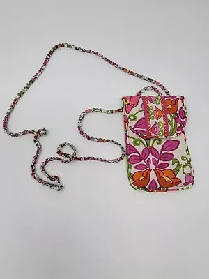 Vera Bradley Cell Phone Crossbody Quilted Bag Chain Strap Purse  • $15.99