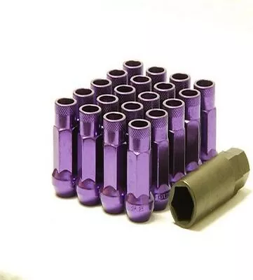 Muteki 32905L SR Series Purple 12mm X 1.25mm SR48 Open End Lug Nut Set (Set Of • $107.99