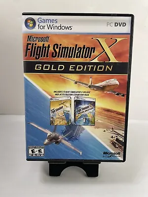 Microsoft Flight Simulator X: Gold Edition (PC: Windows 2008) Complete CIB • $28.99