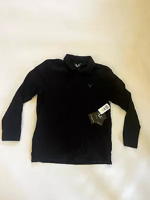 $34.95 • Buy Versace V1969 NWT Men's Abbigliamento Black Long Sleeve V Neck Medium (Box 93)