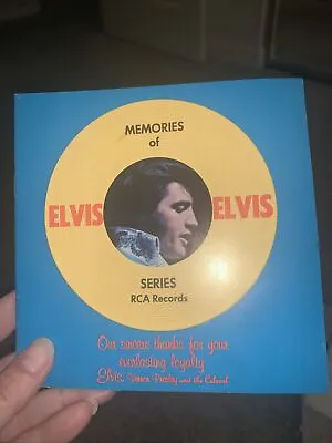 Elvis Presley - Memories Of Series - Promo Photo Album Booklet - RCA Collector • $4.99