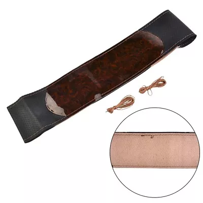 With Needles And Thread Steering Wheel Cover Fit 37-38cm Peach Wood DIY Car • £11.60