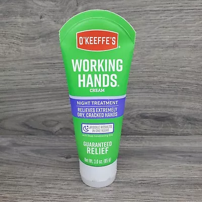 O'keeffe's Working Hands Night Treatment Hand Cream 3 Oz (85 G) New  • $7.75