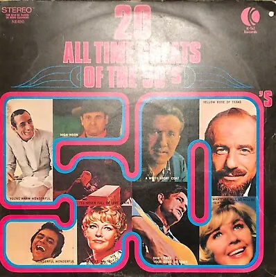 K-Tel 20 All Time Greats Of The 50's Vinyl LP • £1.99