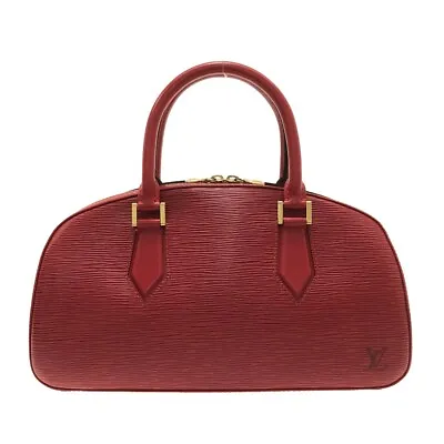 Auth LOUIS VUITTON Jasmin M52087 Castilian Red Epi TH0978 Handbag • $567