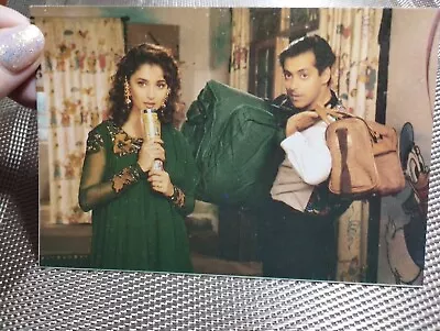 Bollywood Actors:  Madhuri Dixit  Salman Khan Rare Post Cards India • $10