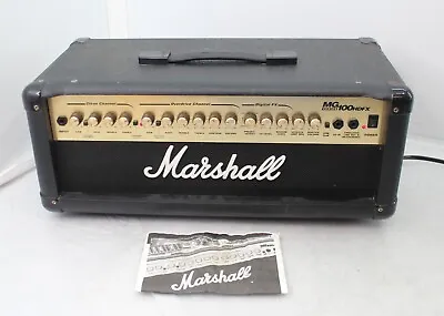 Marshall MG Series MG100HCFX Guitar Amplifier 100 Watt 2 Channel Head- CLEAN • $289.99