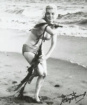 Marilyn Monroe SIGNED George Barris BIG Original Pin-Up Photo Last Sitting Beach • $3000