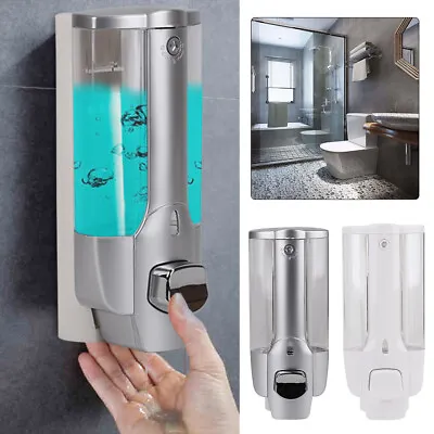 £7.09 • Buy Wall-mounted 350ml Public Hands Sanitizer Shampoo Dispenser Soap Dispenser