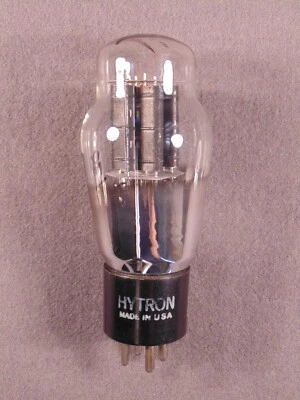 $39.99 • Buy 1 2A3 HYTRON Black Plate HiFi Radio Amplifier Vintage Vacuum Tube Code 5035