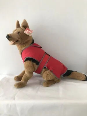 Muddy Paws Medium Red Dog Coat • £13