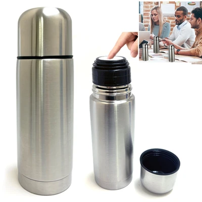$11.98 • Buy Vacuum Flask Coffee Bottle Thermos Stainless Steel 12 Hrs Hot Cold Travel 12 Oz