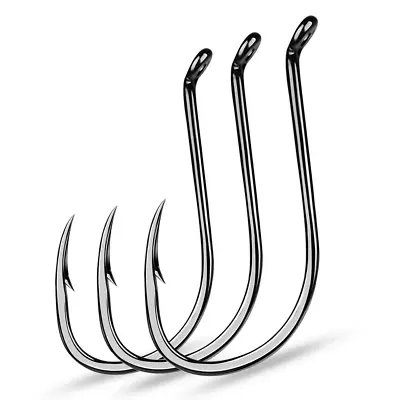**Lowest Price**100pcs Octopus Beak Suicide Fishing Hooks BULK 3/0 - 9/0 • $18.77