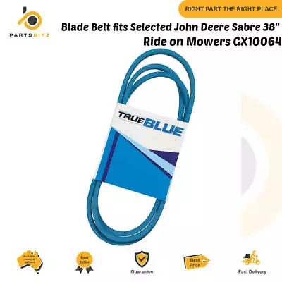 Blade Belt Fits Selected John Deere Sabre 38  Ride On Mowers GX10064 • $49.50