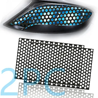 $7.85 • Buy Car Rear Tail Light Cover Honeycomb Sticker Carbon Fiber Taillight Lamp Decal US