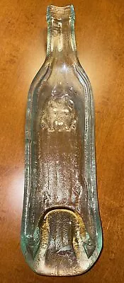 Melted Glass Art Bottle Spoon Rest Pipe Holder Multi Purpose UNIQUE 12” • $6.99