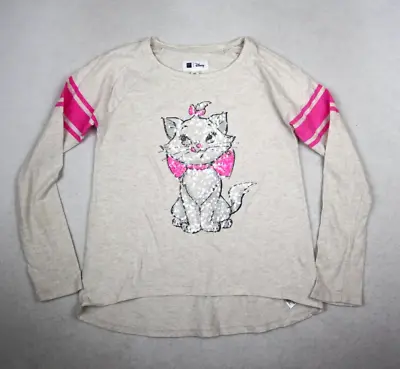 Gap Kids X Disney - Girl's Long Sleeve T-shirt Marie Aristocats - Size L • $6.04