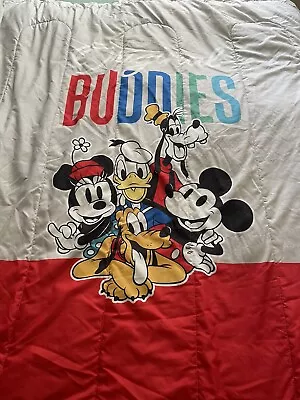 Mickey Mouse & Friends Standard Bed Comforter W/ 1 Pillow Case & Sheets Disney • $25.79