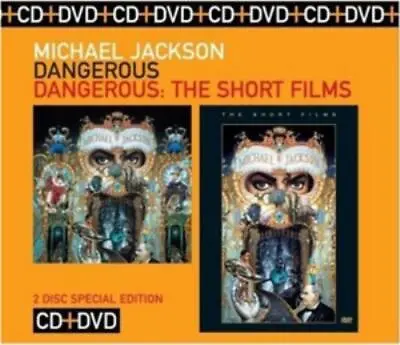 Michael Jackson : Dangerous/Dangerous: The Short Films CD Album With DVD 2 • £6.49