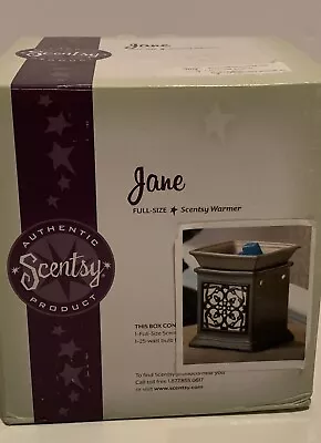 £31.10 • Buy New Scentsy Warmer Full Size Jane Wrought Iron Window Design With Box & Bulb