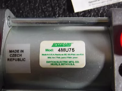 Aluminum ISO-VDMA Interchangeable Metric Pneumatic Cylinder W/ 25 Stroke Mm (G) • $75