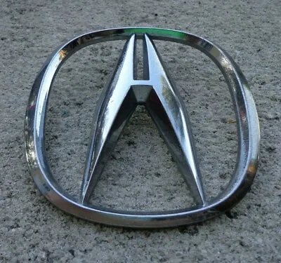 $17.12 • Buy Acura Trunk Emblem Badge Decal Logo Chrome RSX TSX TL OEM Factory Genuine Stock