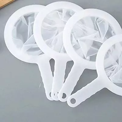 Kitchen Ultra-Fine Nylon Mesh Strainer I Set Of 3 - 100 + 200 + 400 Mesh • $9.43