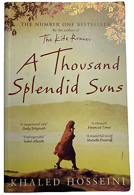 A Thousand Splendid Suns By Khaled Hosseini Paperback 2007 • $2.99