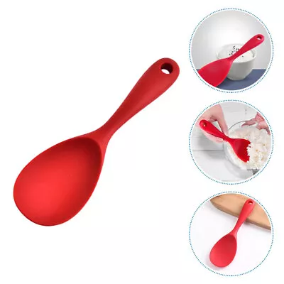  Mashed Potato Spoon Restaurant Silicone Rice Kitchen Gear Home • $8.83