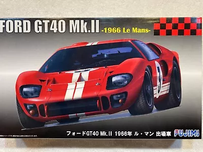 Fujimi Ford GT40 Mark II 1/24 Scale Unbuilt/mint • $29.99