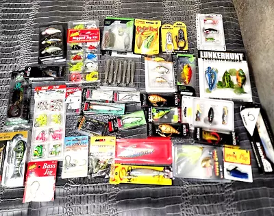 Mystery Tackle Box Fishing Lures Over 60. In Fishing Equipment Per Package! • $40