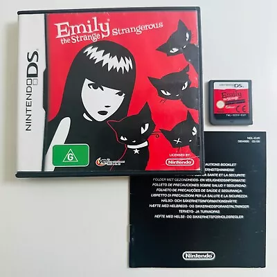 Emily The Strange Strangerous  - Nintendo DS - Free Tracked Post! • $70