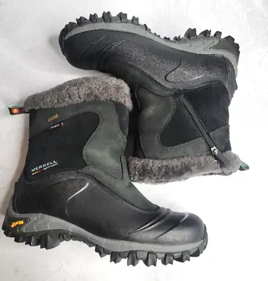 Merrell Continuum Thermo Juneau Polartec Waterproof Boots Size US 10 • $27.50