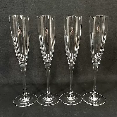 (4) Champagne Flutes Maxima By Villeroy & Boch • $45