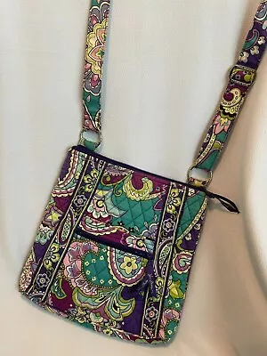 Vera Bradley Hipster Crossbody Bag Retired Fall 2013 Heather Pattern  • $22.99