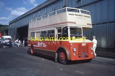 35mm Original Bus Slide South Yorkshire's Transport YWA 850 (Ex Sheffield) • £4.99