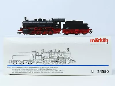 HO Scale 3-Rail Marklin 34550 DB German Federal 0-8-0 Class BR 55 Steam #5555 • $69.95