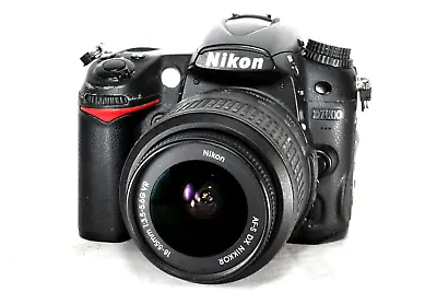 Nikon D7000 Digital SLR Camera W/AF-S NIKKOR 18-55mm F/3.5-5.6G DX VR Lens • $499