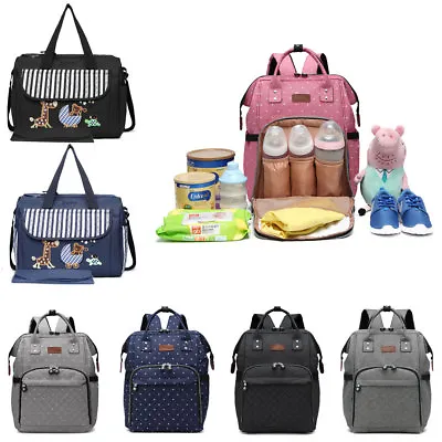 £13.99 • Buy Baby Diaper Nappy Changing Bag Backpack Multi-Function Mummy Bag 