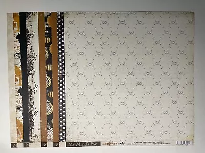 My Mind's Eye Halloween  Spider's Web  Collection 12x12 Ds Heavy Papers • $1.25