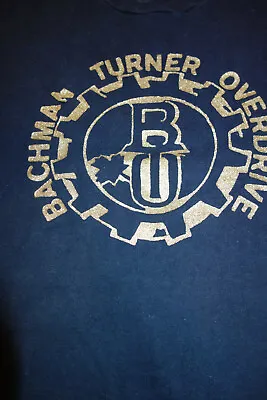 RARE! BTO Logo Bachman Turner Overdrive Vintage Early 70's Tour T-shirt Shirt • £44.16