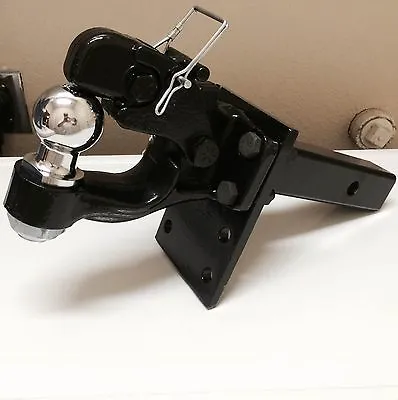 3 Ton PINTLE With 2 5/16   Ball + Adjustable Receiver BALL HITCH TOWING  • $89