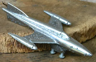 Vintage Univex Fighter Jet Hood Ornament Unknown Weathered No Base • $59.95