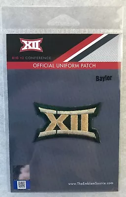 Baylor Bears Ncaa College Football Official Big 12 Uniform Jersey Patch New • $12.95