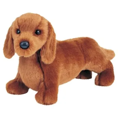 Douglas GRETEL DACHSHUND Plush Toy 12 Inch Stuffed Animal NEW • $18.95