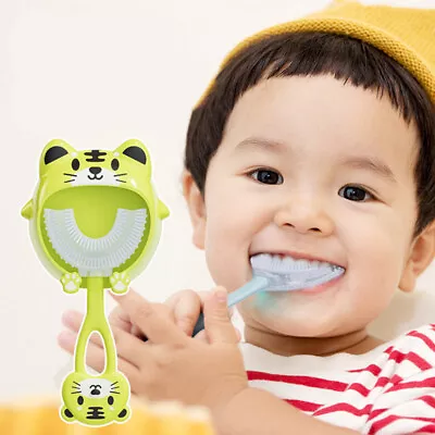 $4.39 • Buy Kids Children Toothbrush 360° U-shaped Brush Oral Teeth Cleaner Baby 2-12 Y#b